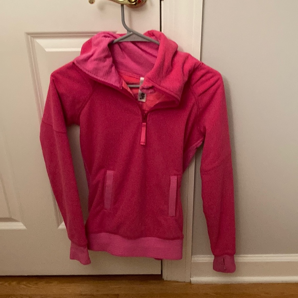 Hot Pink Long Sweatshirt